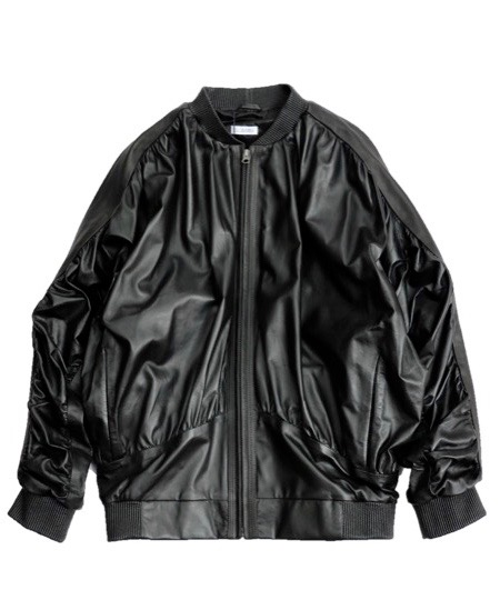 WILLY CHAVARRIA/LEATHER TRACK JACKET. – C.E.L.STORE NOTE