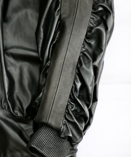 WILLY CHAVARRIA/LEATHER TRACK JACKET. – C.E.L.STORE NOTE
