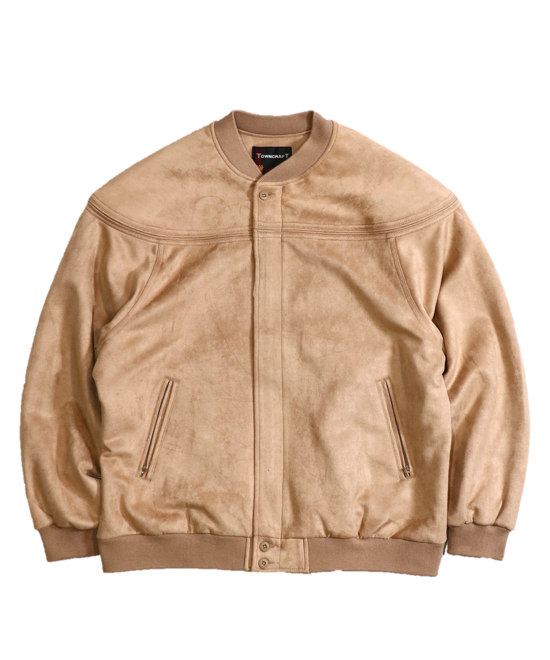 6,531円【Vintage】90s Fake Suede Bomber jacket