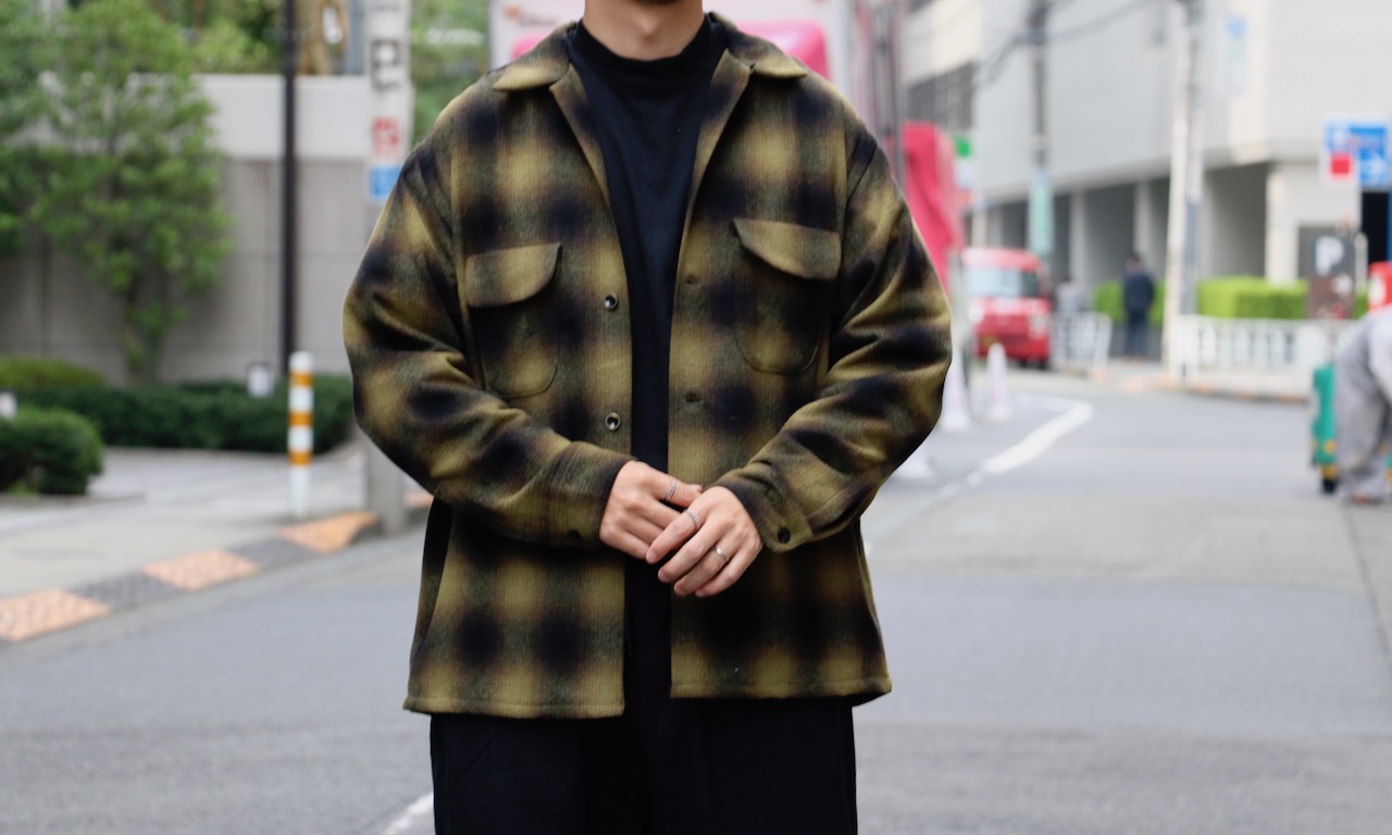 TOWNCRAFT / 50S WOOL W-P OPEN SHIRTS. – C.E.L.STORE NOTE